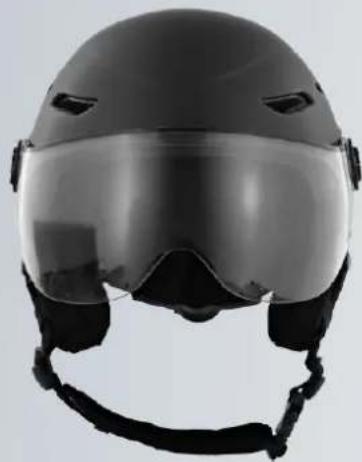 T'nB UMHELMVSL - CASQUE DE PROTECTION AVEC VISIÈR ET CACHE-OREILLES - 12