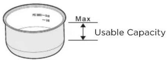 MIDEA MPC602SBMK - Take out the inner pot, put the foods and water into the inner pot - 1