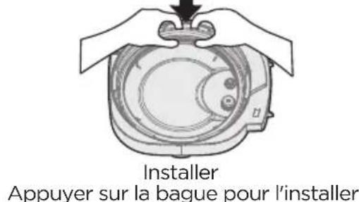 MIDEA MPC602SBMK - Démontage et installation de la bague d'étanchéité - 2