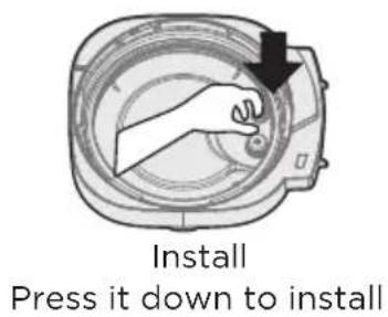 MIDEA MPC602SBMK - Disassemble and install the block proof cover - 2