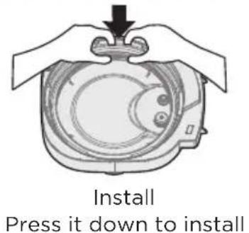 MIDEA MPC602SBMK - Disassemble and install the seal ring - 2