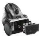 Concept Radical VP5240N - CHECKING AND REPLACEMENT OF THE AIR OUTLET FILTER - 1