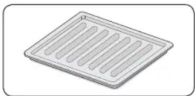 SAMSUNG CP1370EST - Plateau rectangulaire. - 2