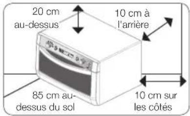 SAMSUNG CP1370EST - INSTALLATION DU fOUR - 1