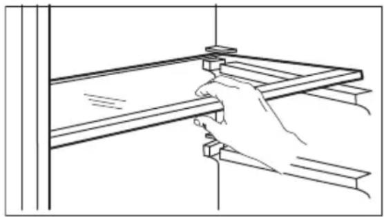 ELECTROLUX TC135 - Bewegliche Ablagen - 1