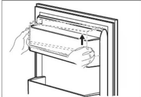 ELECTROLUX TC135 - Aus- und Einbau von Turablagen - 1