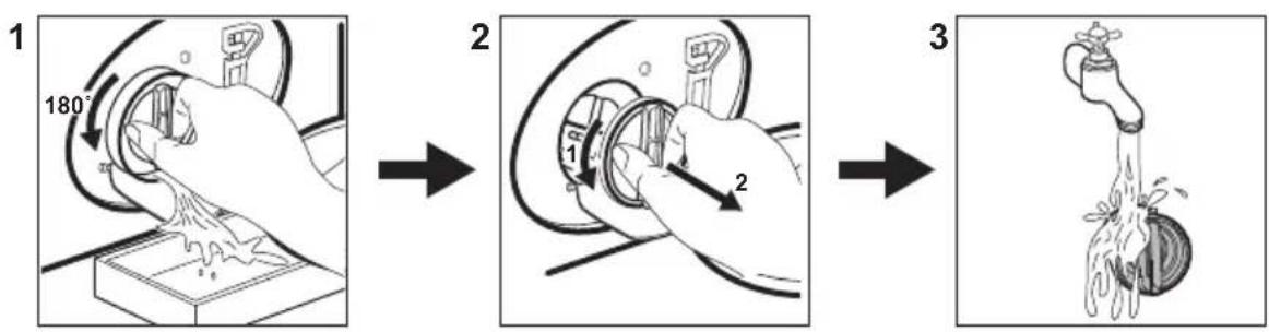 ELECTROLUX WAGL4E5R0 - Nettoyage du filtre de la pompe de vidange - 1