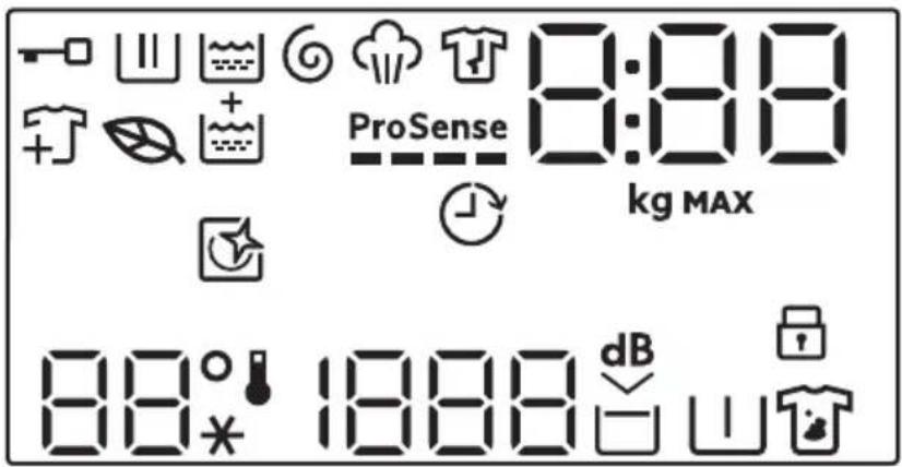 ELECTROLUX WAGL4E5R0 - Affichage - 1