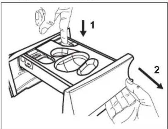 ELECTROLUX WAGL4E5R0 - Reinigung des Waschmittelbehälters - 1