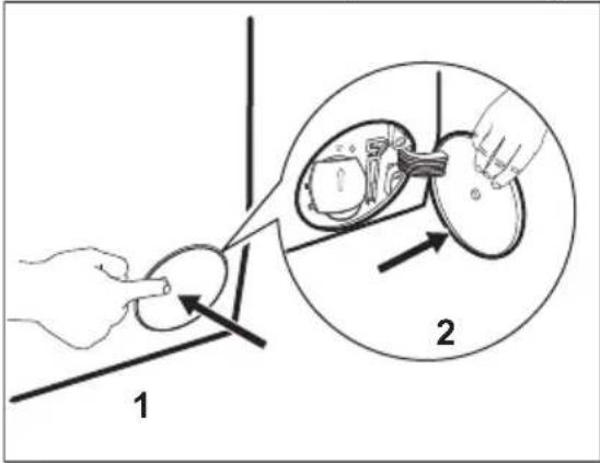 ELECTROLUX WTSL6IE501 - Gehen Sie wie in den folgenden Diagrammen beschrieben vor, um den Pumpenfilter zu reinigen: - 1