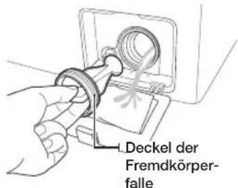 SAMSUNG WF0714F7V - REINIGEN DER FREMDKÖRPERFALLE - 2
