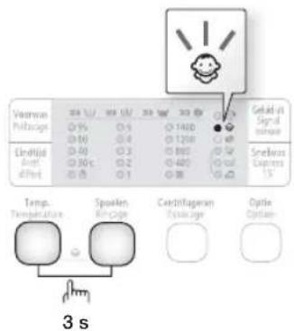 SAMSUNG WF0714F7V - Sécurité enfant - 2