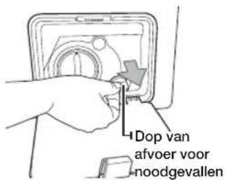 SAMSUNG WF0714F7V - DE WASMACHINE LATEN LEEGLOPEN IN EEN NOODGEVAL - 2