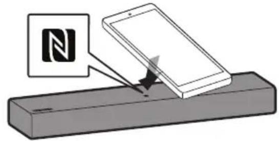 SAMSUNG HW-B400F - Connexion d'une Soundbar à un apparéil mobile via la fonction NFC - 2