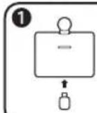 SAMSUNG UA85DU8000K - Connecting the camera to the product - 2