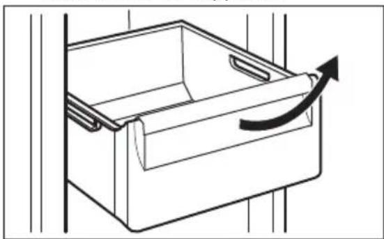 ELECTROLUX EAL575NWMS - Retrait et installation des bacs - 1