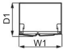ELECTROLUX EAL575NWMS - Abmessungen - 2