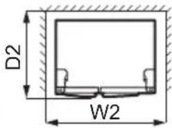 ELECTROLUX EAL575NWCN - Dimensions - 3