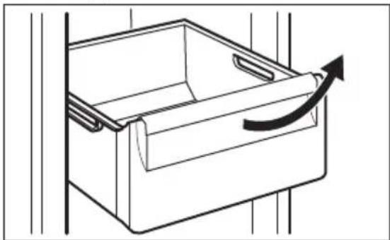 ELECTROLUX EAL575NWCN - Rimozione e installazione dei cassetti - 1