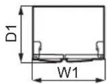 ELECTROLUX EAL575NWCN - Dimensions - 2