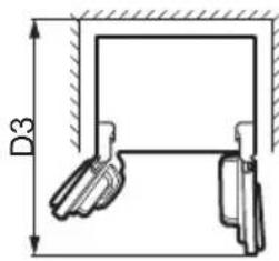 ELECTROLUX EAL575NWCN - Dimensions - 4