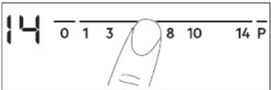 ELECTROLUX EIV83443CT - Nastavení teploty - 1