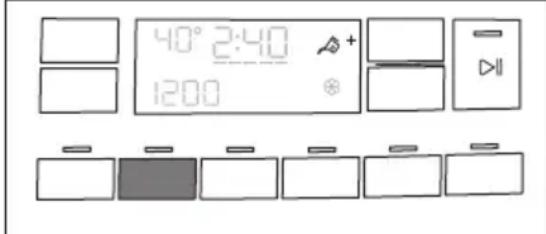 ELECTROLUX SensiCare 600 EFI6394ADG - Programme dial - 1