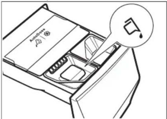 ELECTROLUX SensiCare 600 EFI6394ADG - Ajout manuel du produit de lavage et des additifs - 7