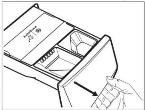 ELECTROLUX SensiCare 600 EFI6394ADG - Vullen van het wasmiddel en additieven in AutoDose-systeem - 1