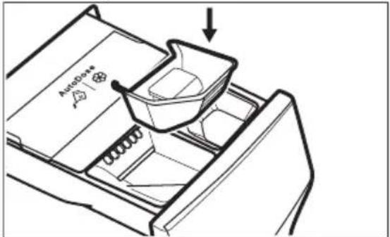 ELECTROLUX SensiCare 600 EFI6394ADG - Manuelles Einfüllen von Flüssigwaschmittel - 1