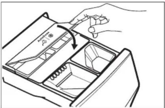ELECTROLUX SensiCare 600 EFI6394ADG - Filling the detergent and additives on AutoDose system - 5