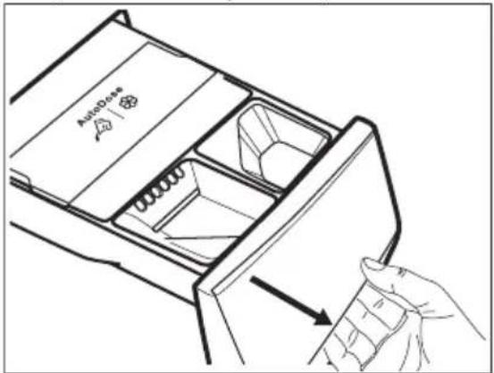 ELECTROLUX SensiCare 600 EFI6394ADG - Filling the detergent and additives on AutoDose system - 1