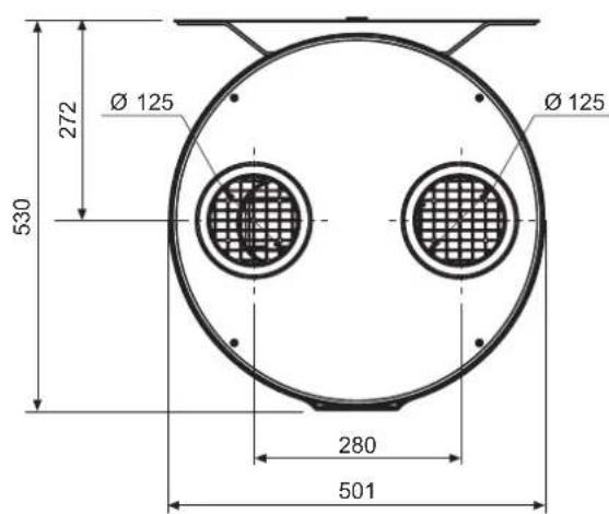 COINTRA Oasis 120 LT - Dimensions - 3