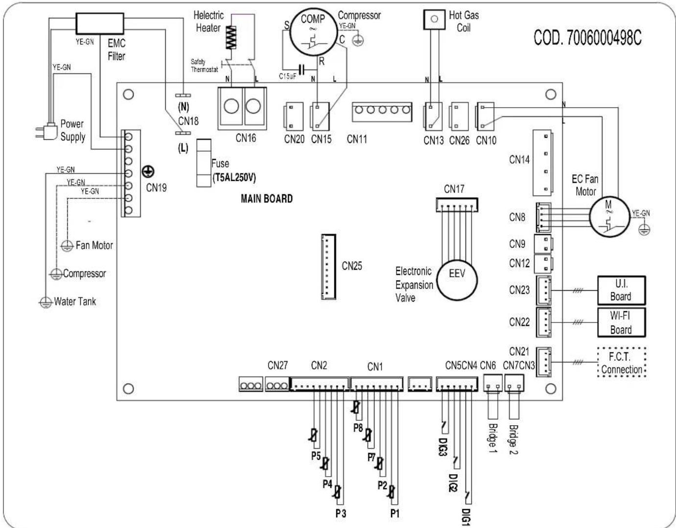 COINTRA Oasis 120 LT - Esquema elétrico - 1