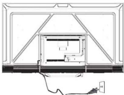 HAIER H50S80FUX - EINSCHALTEN DES FERNSEHGERÄTS - 3