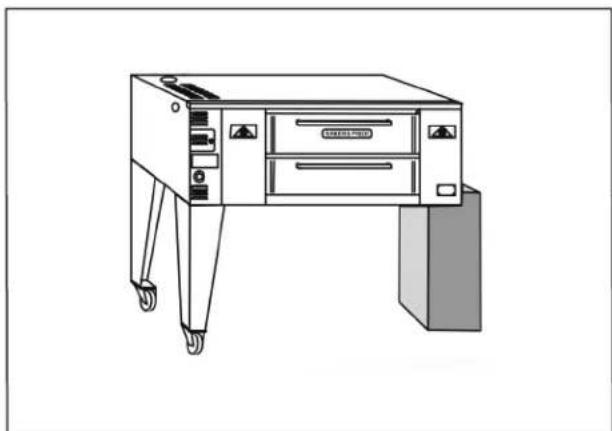 Bakers Pride Y-800BL-DSP - MODÈLE DE PLANCHER GAZ FOUR À SOLES - 2
