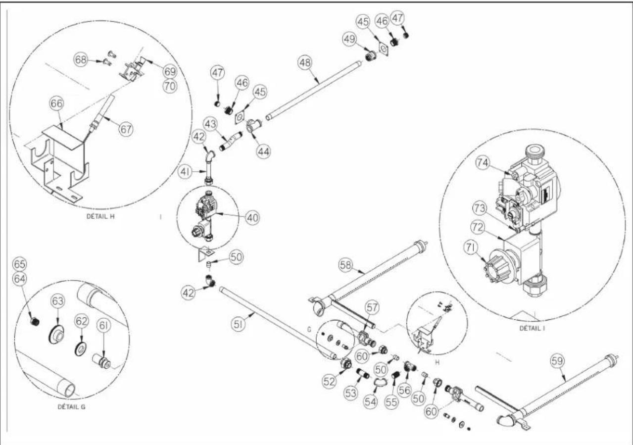 Bakers Pride Y-602-DSP - EXPLODED VIEWS & PARTS Lists - 1