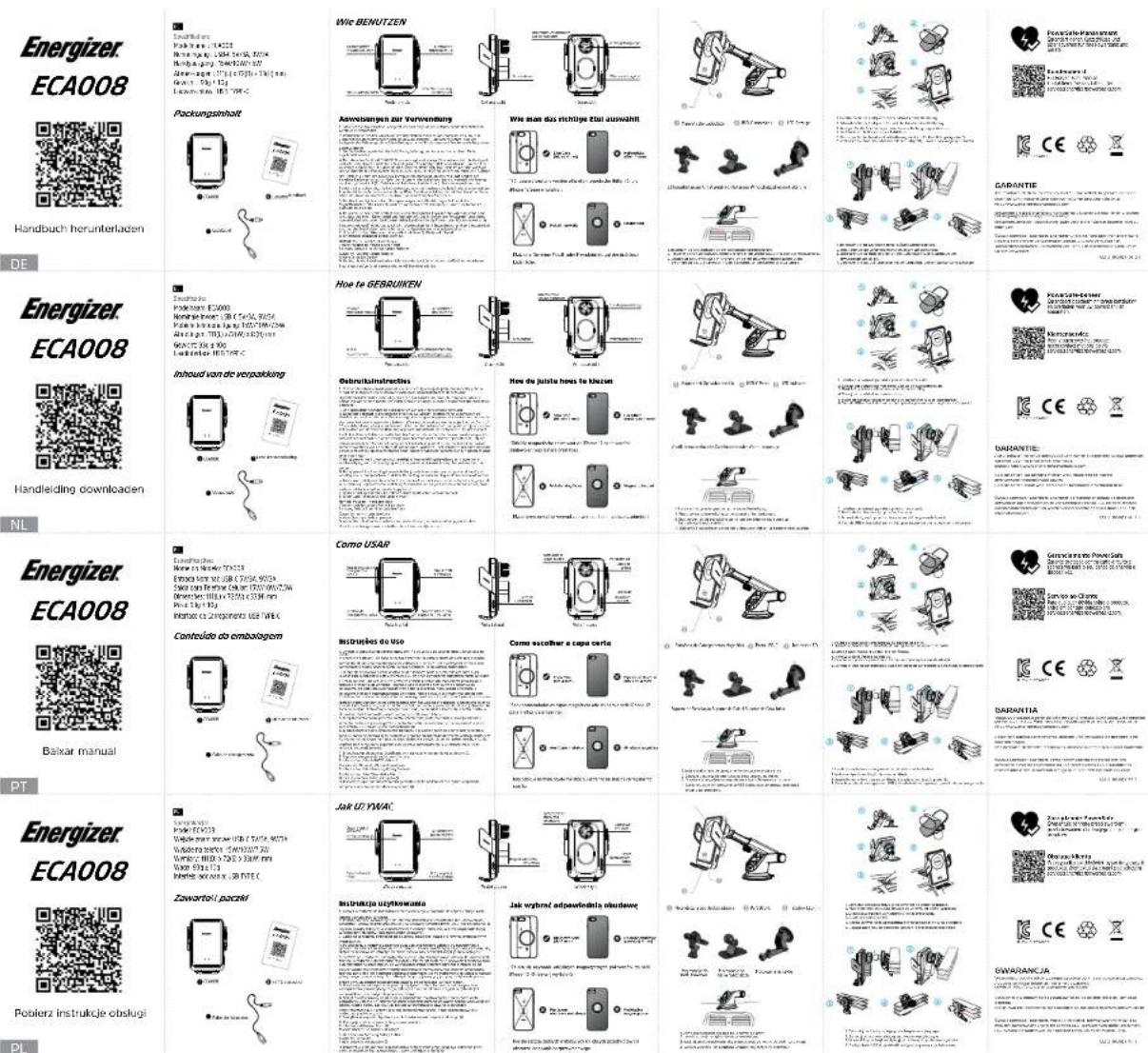 ENERGIZER ECA008 - 1