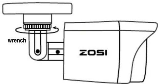 ZOSI 1AC-4182C-WS-N - Установка камеры - 2