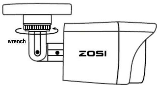 ZOSI 1AC-4182C-WS-N - Mounting the Camera - 2