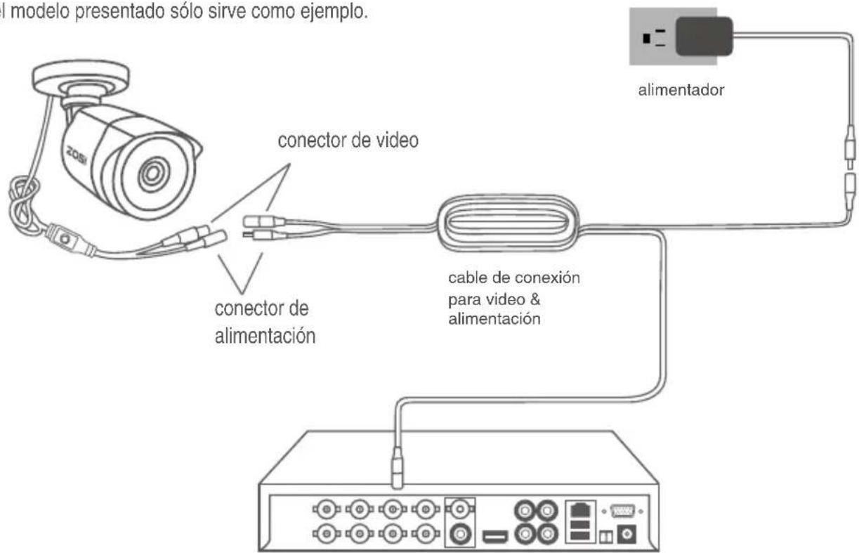 ZOSI 1AC-4182C-WS-N - Guía de conexión - 1