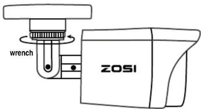 ZOSI 1AC-4182C-WS-N - Installation der Kamera - 2
