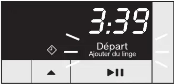 3:39 Départ Ajouter du linge