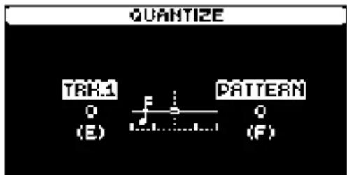 Elektron Tonverk - QUANTIZE x = 1 - - 1