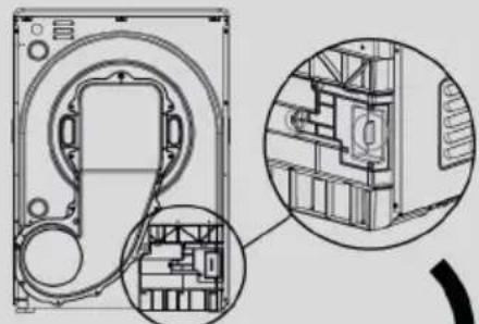 CANDY BS H9N3B-S - Montaggio del kit tubo di scarico - 2