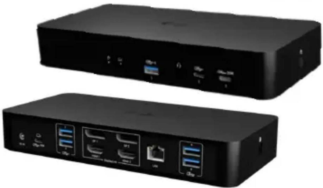 i-TEC CAINTGDUAL4KDOCPD - i-tec USB-C Intelligent 2 Display Docking Station + Power Delivery 100W - 2