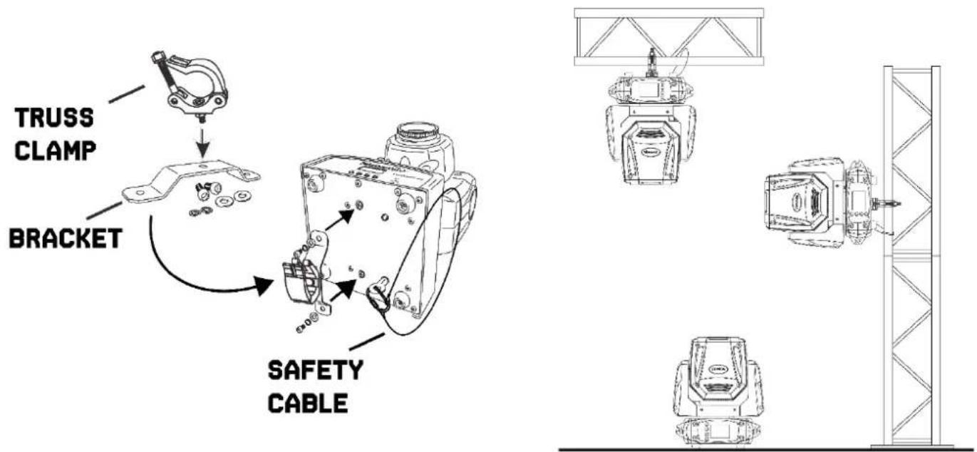 BeamZ Panther 80L - RIGGING - 1