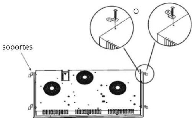 Klarstein Velaire Slim - Colocación de los soportes de fijación - 1