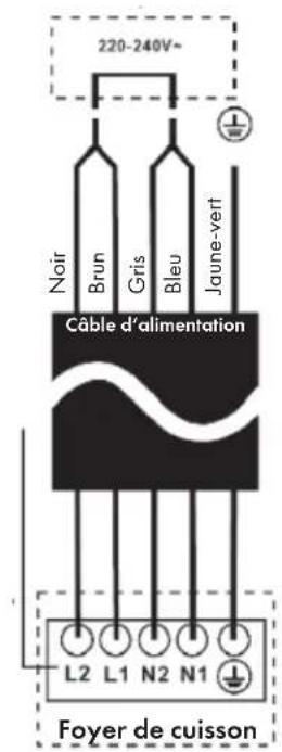 Klarstein Delicatessa 3 Flex - SCHÉMA DE BRANCHEMENT - 2