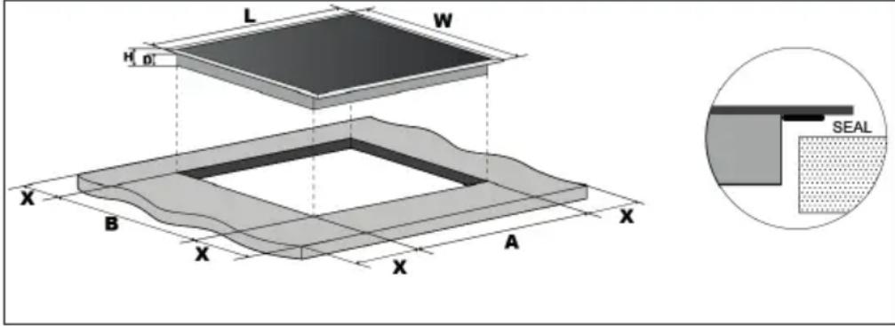 Klarstein Masterzone 60 Flex - Auswahl des Installationsmaterials - 1